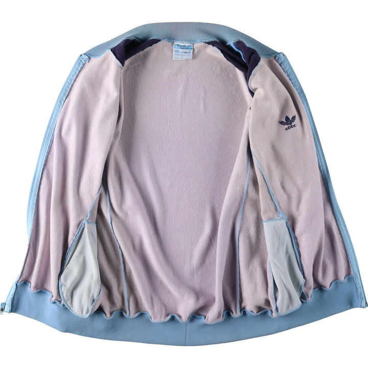 70s-80'S Adidas ATP KEYROLAN Track Jacket, Men's Size L (approx.), Vintage polyester Blue type light blue Vintage Second Hand
