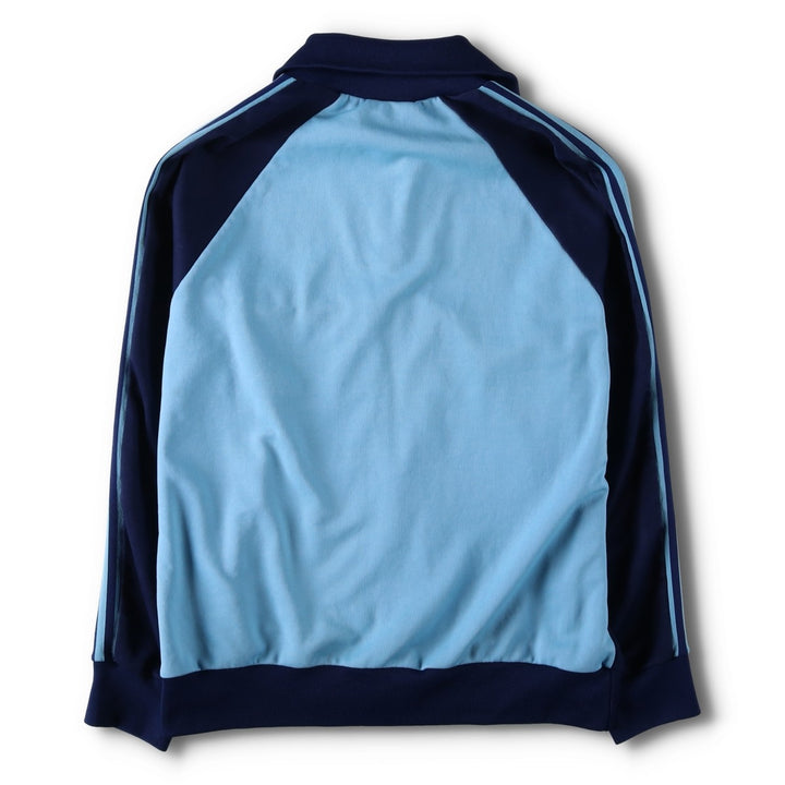 1970'S Adidas VENTEX Track Jacket, Made in France, Men's Size M (approx.), Vintage polyester Blue type light blue Vintage Second Hand