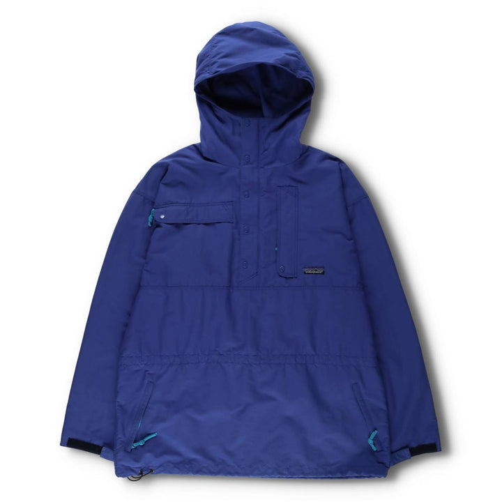 1980'S Patagonia Back Bowl Anorak, Anorak Parka, Men's Size L (approx.), Vintage Nylon Purple type blue-purple Vintage Second Hand