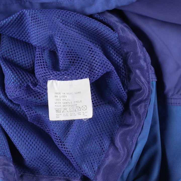 1980'S Patagonia Back Bowl Anorak, Anorak Parka, Men's Size L (approx.), Vintage Nylon Purple type blue-purple Vintage Second Hand