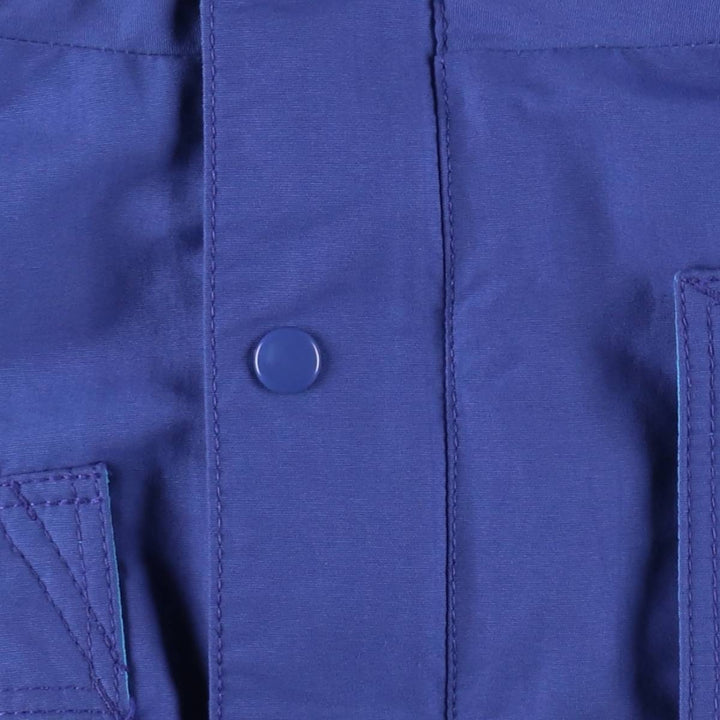1980'S Patagonia Back Bowl Anorak, Anorak Parka, Men's Size L (approx.), Vintage Nylon Purple type blue-purple Vintage Second Hand