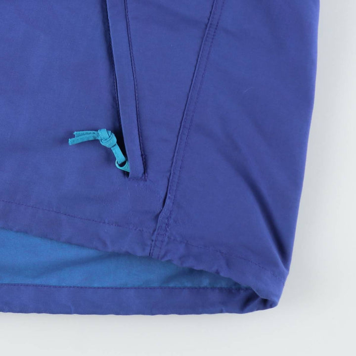 1980'S Patagonia Back Bowl Anorak, Anorak Parka, Men's Size L (approx.), Vintage Nylon Purple type blue-purple Vintage Second Hand