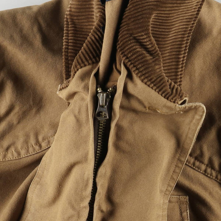 Ralph Lauren POLO by Ralph Lauren Duck Hunting Jacket, Men's Size XL (approx.) cotton beige type brown Vintage Second Hand