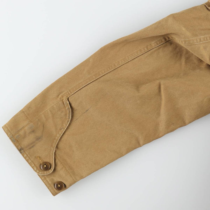 Ralph Lauren POLO by Ralph Lauren Duck Hunting Jacket, Men's Size XL (approx.) cotton beige type brown Vintage Second Hand