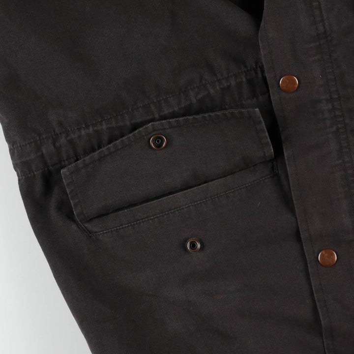 Ralph Lauren POLO by Ralph Lauren Mod Parka, Men's Size L (approx.) cotton black type Vintage Second Hand
