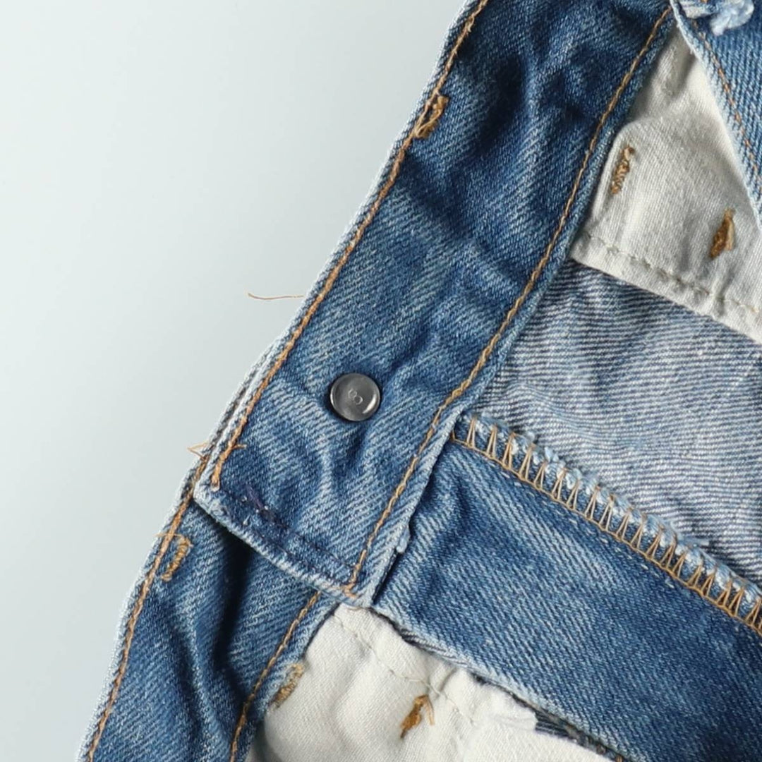 1970'S Levi's 40519-0213 Late 66 Series Orange Tab Straight Denim Pants, Made in USA, Men's W30 (approx.) Vintage cotton blue type Vintage Second Hand