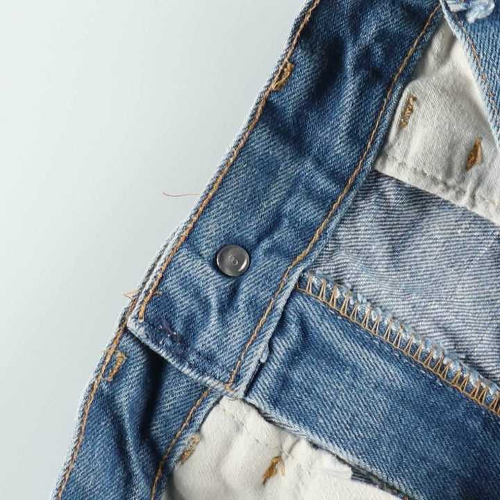 1970'S Levi's 40519-0213 Late 66 Series Orange Tab Straight Denim Pants, Made in USA, Men's W30 (approx.) Vintage cotton blue type Vintage Second Hand