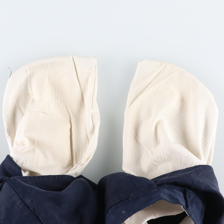 Ralph Lauren POLO by Ralph Lauren PRESTON FIT Linen Pants/Slacks, Men's Size W37 (approx.) linen navy blue type Vintage Second Hand