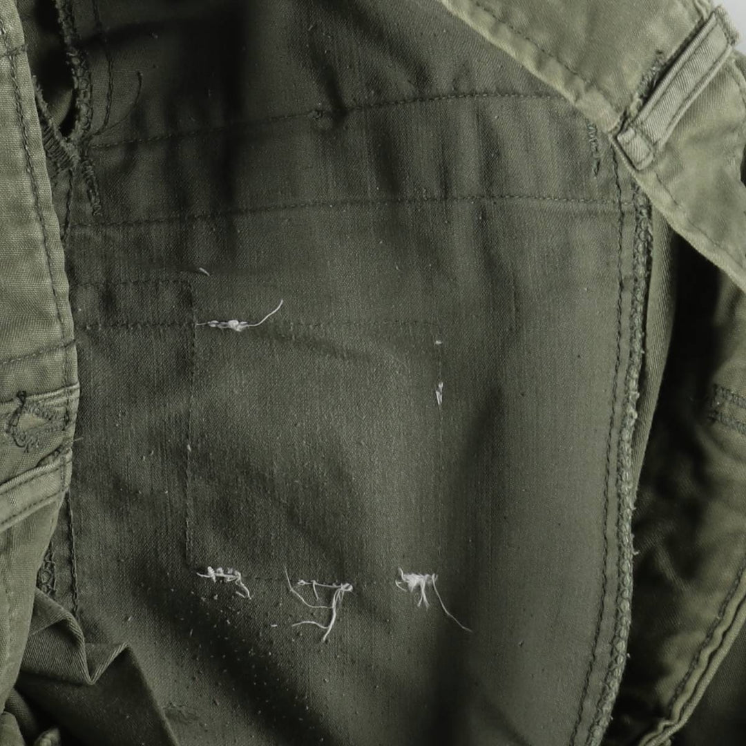 1960'S US Military M-65 Cargo Pants, Made in USA, Men's Size W32 (approx.), Vintage unclear Khaki type Vintage Second Hand
