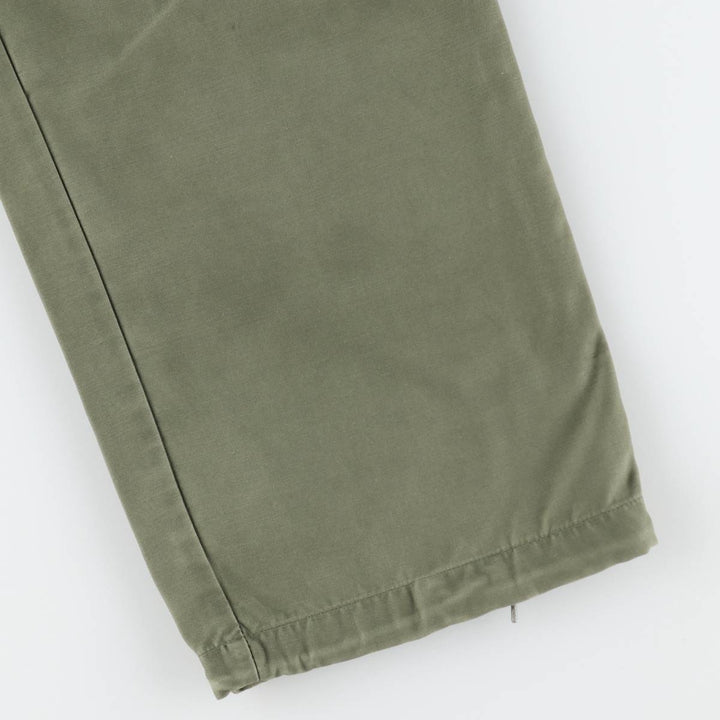 1960'S US Military M-65 Cargo Pants, Made in USA, Men's Size W32 (approx.), Vintage unclear Khaki type Vintage Second Hand
