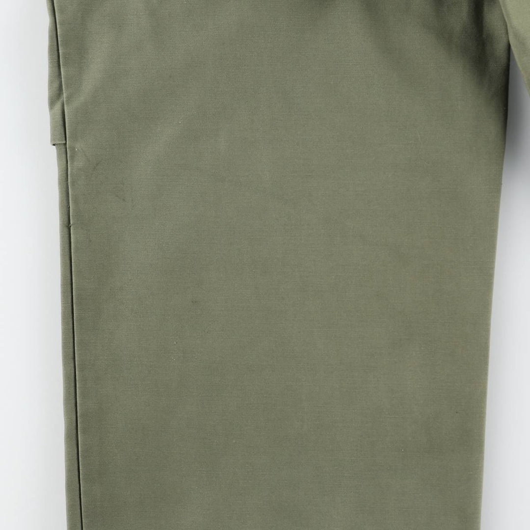 1960'S US Military M-65 Cargo Pants, Made in USA, Men's Size W32 (approx.), Vintage unclear Khaki type Vintage Second Hand