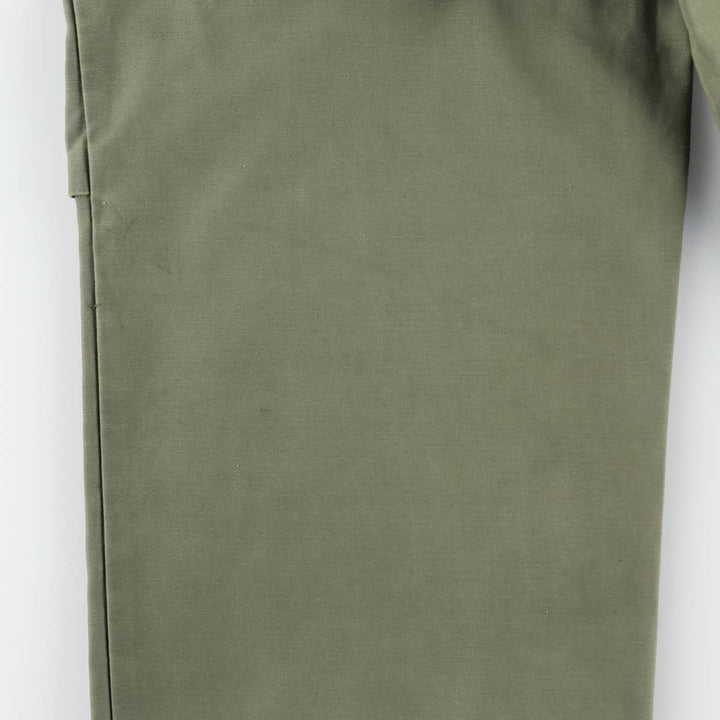 1960'S US Military M-65 Cargo Pants, Made in USA, Men's Size W32 (approx.), Vintage unclear Khaki type Vintage Second Hand