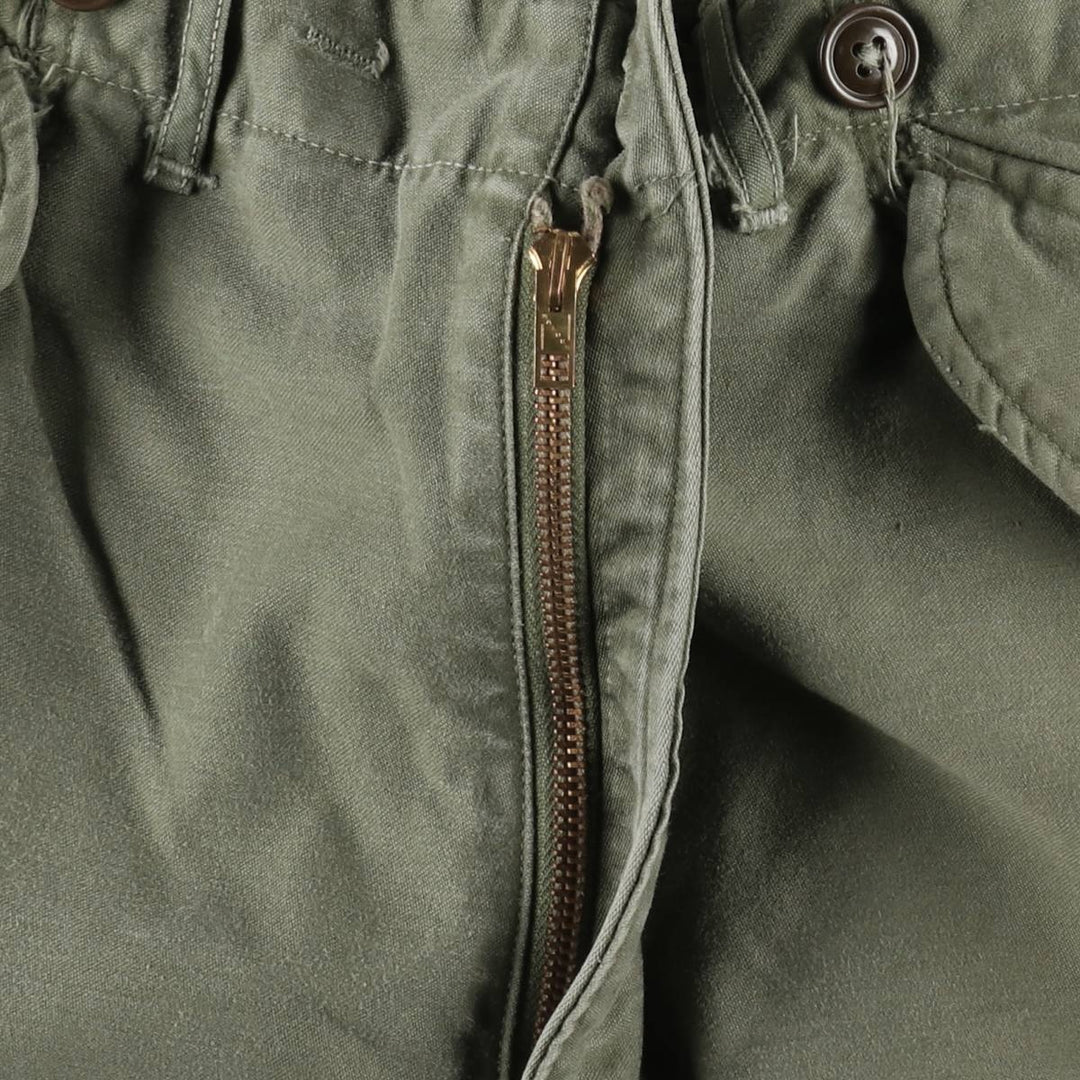 Authentic US military issue 1950'S M-51 military cargo pants, made in USA, men's size W34 equivalent, vintage. unclear Khaki type Vintage Second Hand