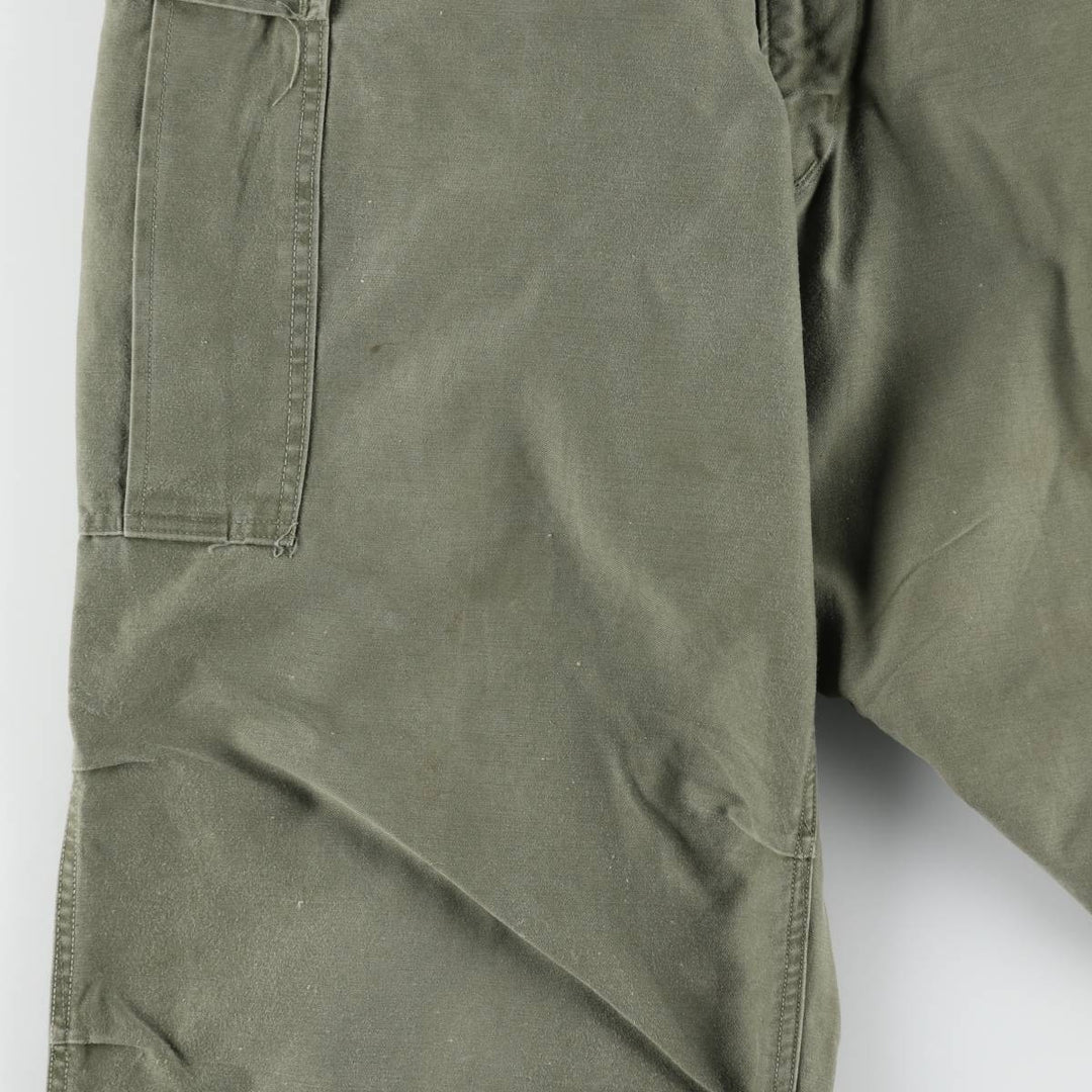 Authentic US military issue 1950'S M-51 military cargo pants, made in USA, men's size W34 equivalent, vintage. unclear Khaki type Vintage Second Hand