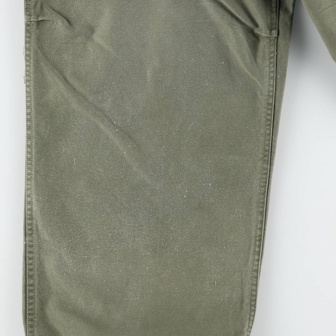 Authentic US military issue 1950'S M-51 military cargo pants, made in USA, men's size W34 equivalent, vintage. unclear Khaki type Vintage Second Hand