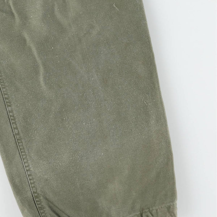 Authentic US military issue 1950'S M-51 military cargo pants, made in USA, men's size W34 equivalent, vintage. unclear Khaki type Vintage Second Hand