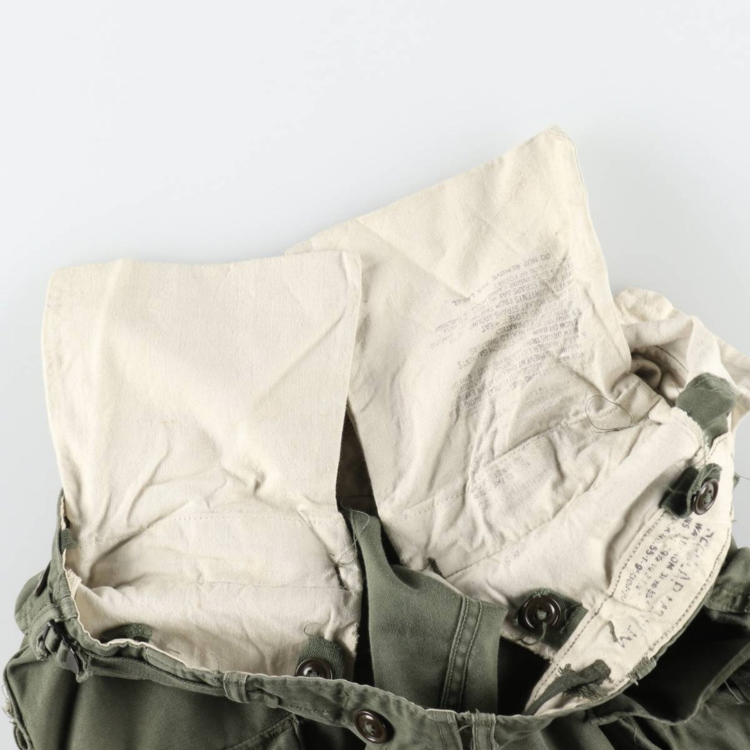 1950'S US Military Issue M-51 Military Cargo Pants, Regular Medium, Men's W34 equivalent, Vintage unclear Khaki type Vintage Second Hand