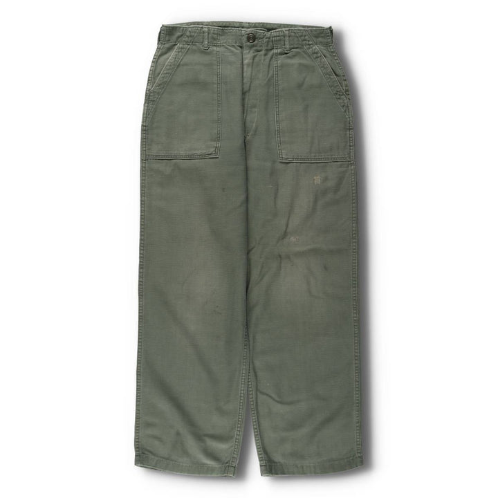 US Military Baker Pants, Made in USA, Men's Size W31 (approx.), Vintage unclear Khaki type Vintage Second Hand