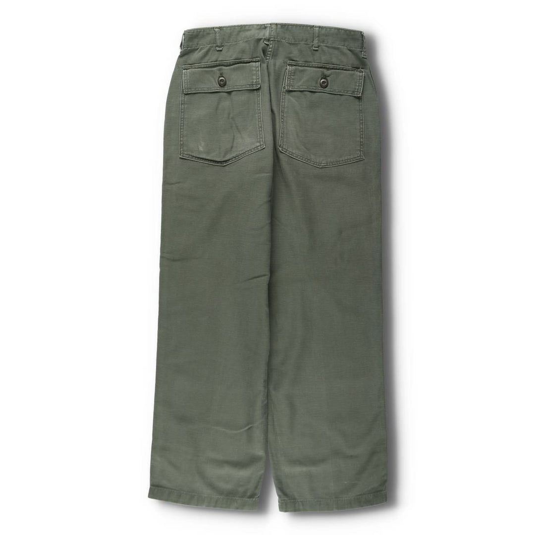 US Military Baker Pants, Made in USA, Men's Size W31 (approx.), Vintage unclear Khaki type Vintage Second Hand