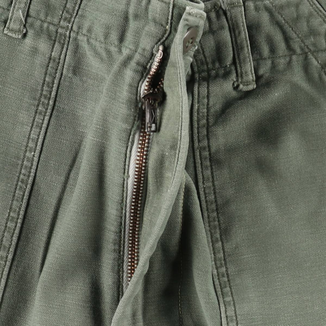 US Military Baker Pants, Made in USA, Men's Size W31 (approx.), Vintage unclear Khaki type Vintage Second Hand