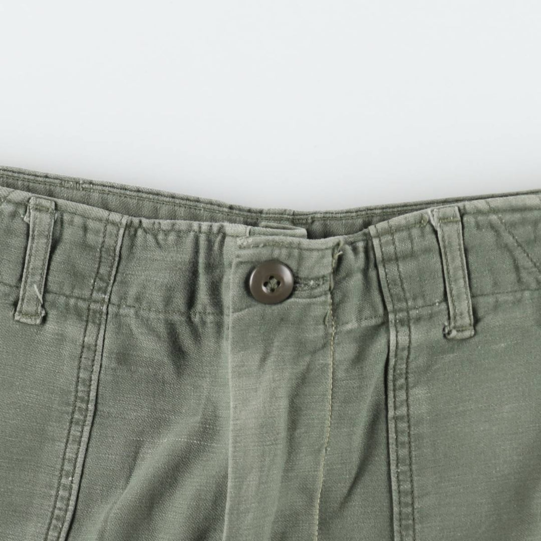 US Military Baker Pants, Made in USA, Men's Size W31 (approx.), Vintage unclear Khaki type Vintage Second Hand
