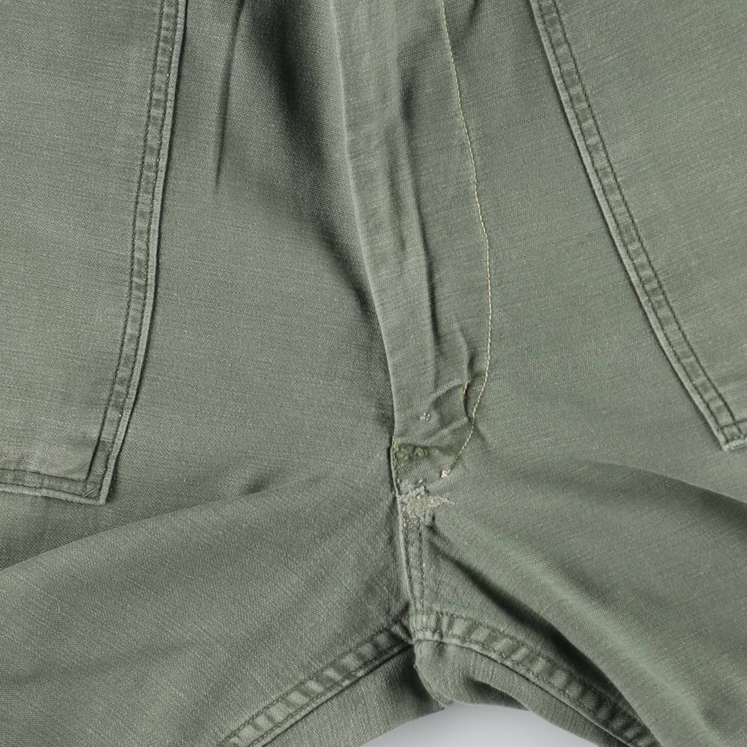 US Military Baker Pants, Made in USA, Men's Size W31 (approx.), Vintage unclear Khaki type Vintage Second Hand