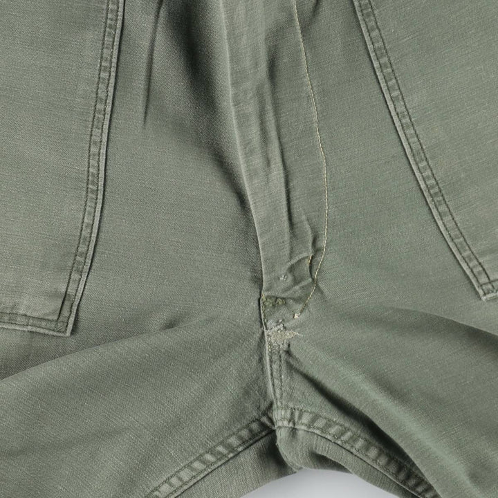 US Military Baker Pants, Made in USA, Men's Size W31 (approx.), Vintage unclear Khaki type Vintage Second Hand