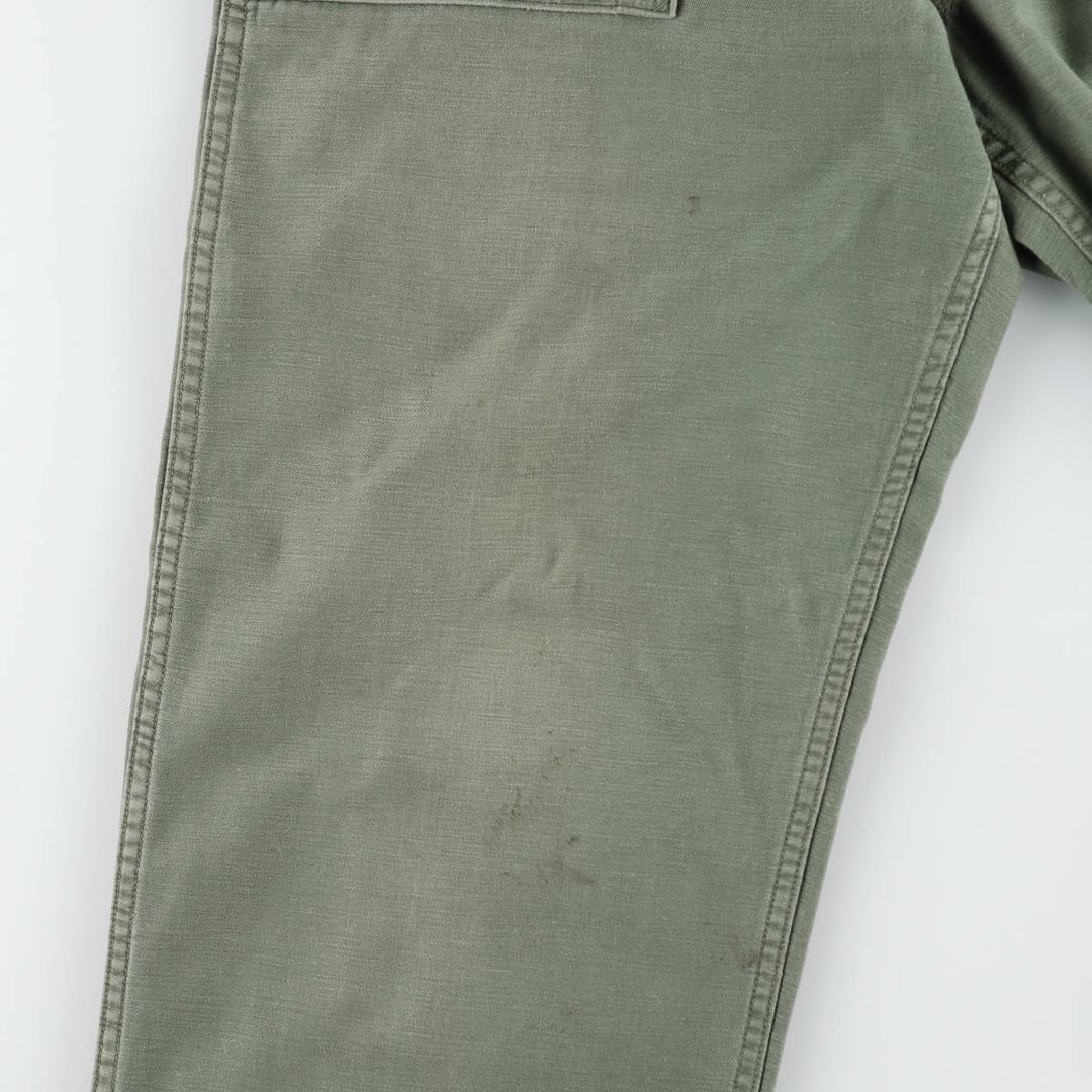 US Military Baker Pants, Made in USA, Men's Size W31 (approx.), Vintage unclear Khaki type Vintage Second Hand