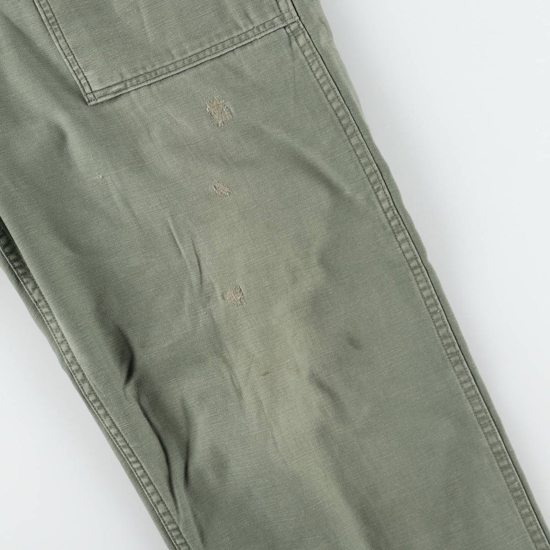 US Military Baker Pants, Made in USA, Men's Size W31 (approx.), Vintage unclear Khaki type Vintage Second Hand