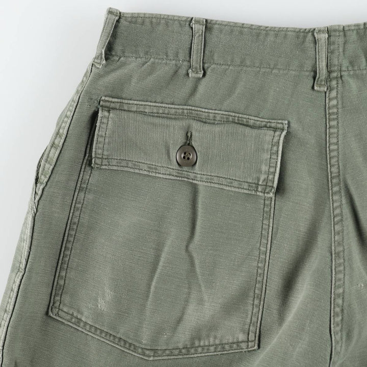 US Military Baker Pants, Made in USA, Men's Size W31 (approx.), Vintage unclear Khaki type Vintage Second Hand