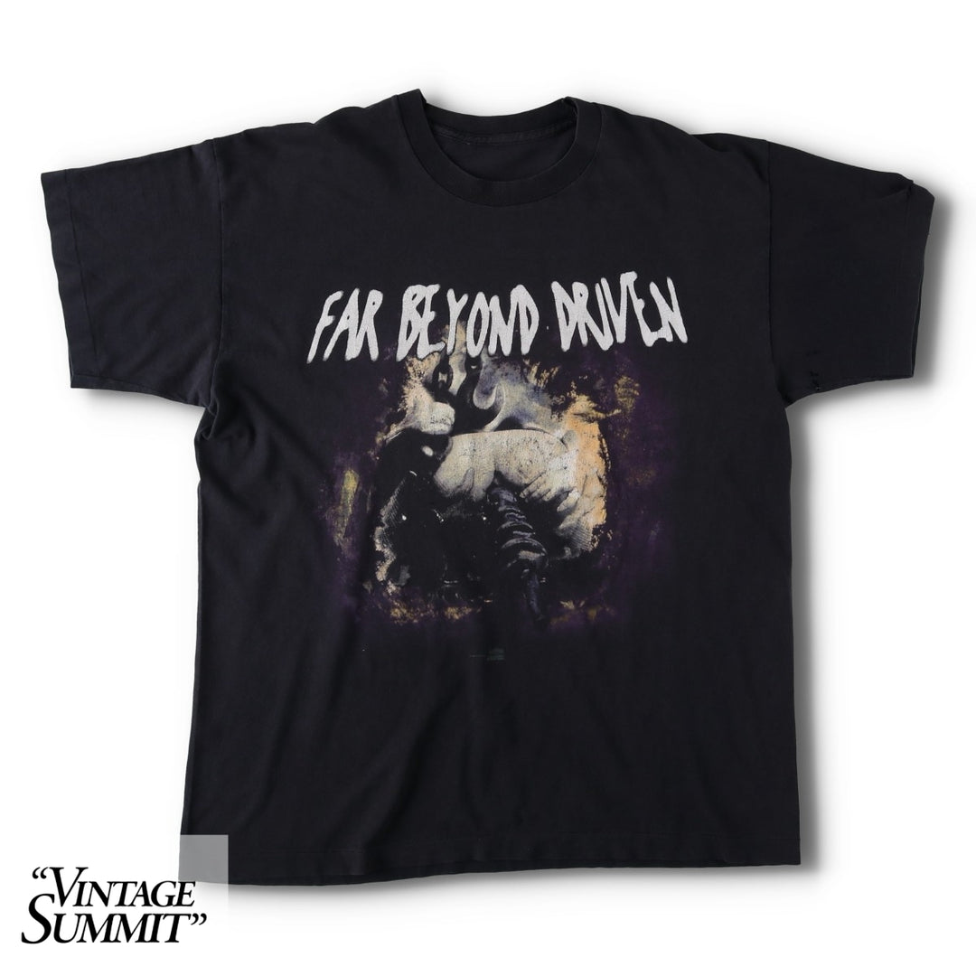90'S Pantera album "Far Beyond Drive" band t-shirt, men's size L equivalent, vintage. unclear black type Vintage Second Hand