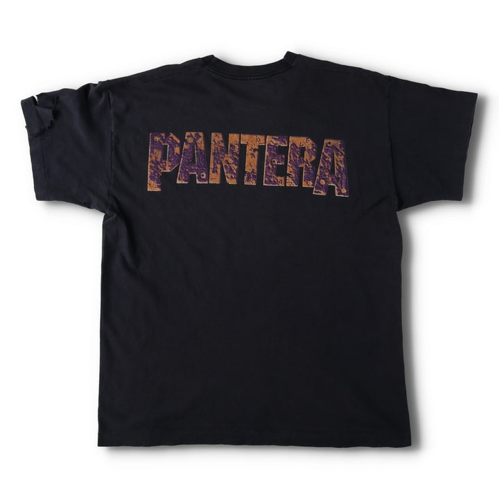 90'S Pantera album "Far Beyond Drive" band t-shirt, men's size L equivalent, vintage. unclear black type Vintage Second Hand