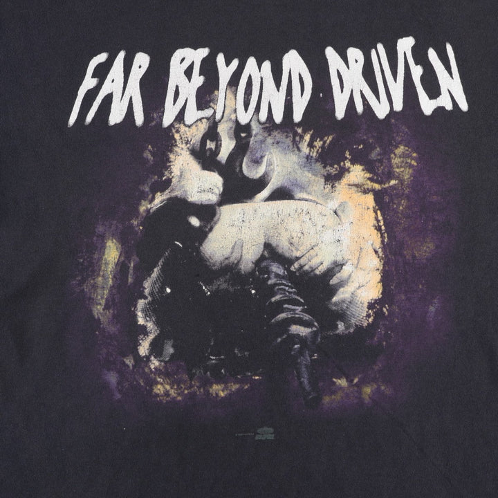 90'S Pantera album "Far Beyond Drive" band t-shirt, men's size L equivalent, vintage. unclear black type Vintage Second Hand