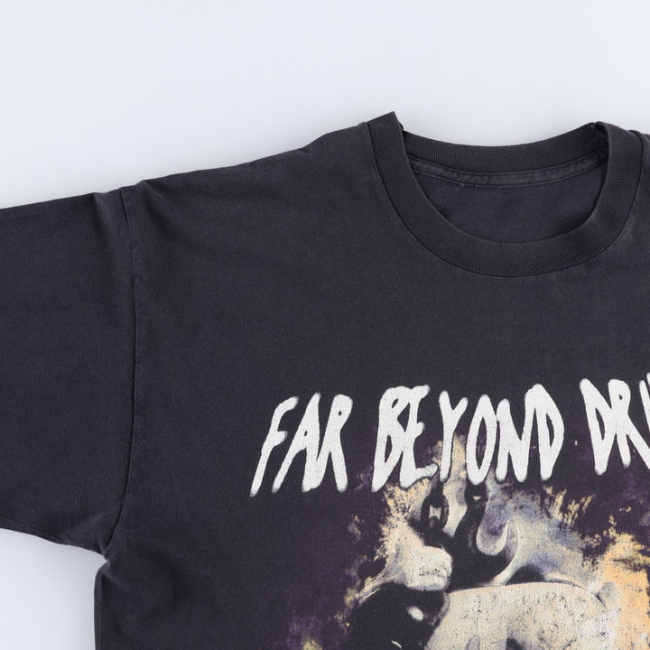 90'S Pantera album "Far Beyond Drive" band t-shirt, men's size L equivalent, vintage. unclear black type Vintage Second Hand