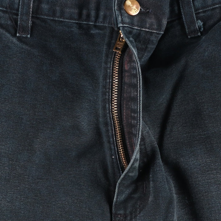 Carhartt Dungaree Fit Double Knee Duck Painter Pants Men's W36 cotton black type Vintage Second Hand
