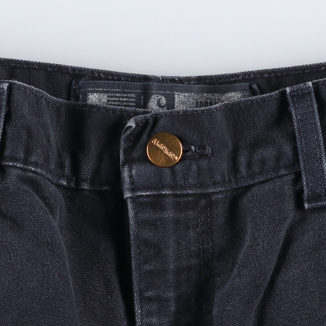 Carhartt Loose Original Fit Double Knee Duck Painter Pants, Made in USA, Men's W30 (approx.) cotton black type Vintage Second Hand