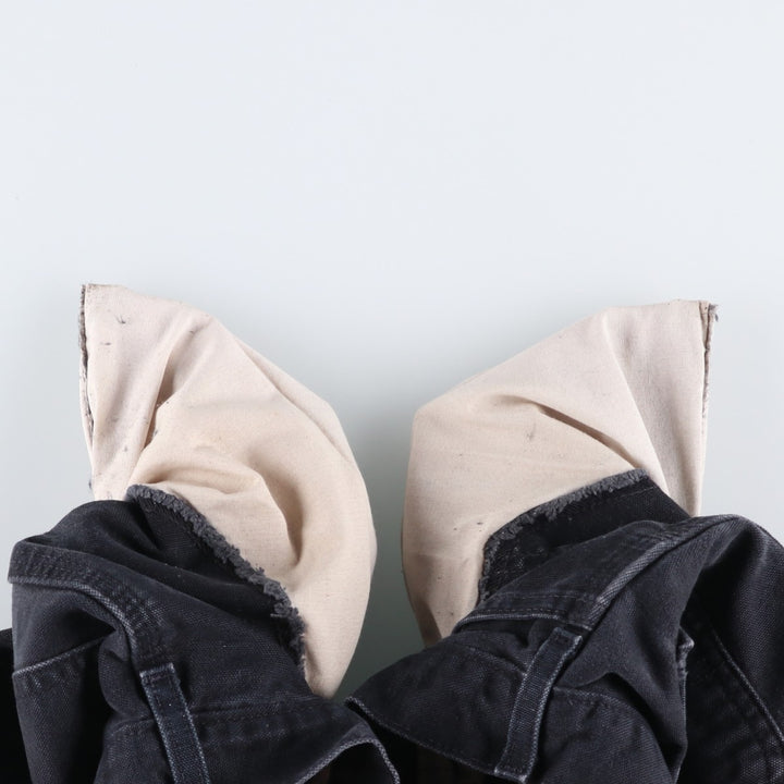 Carhartt Loose Original Fit Double Knee Duck Painter Pants, Made in USA, Men's W30 (approx.) cotton black type Vintage Second Hand