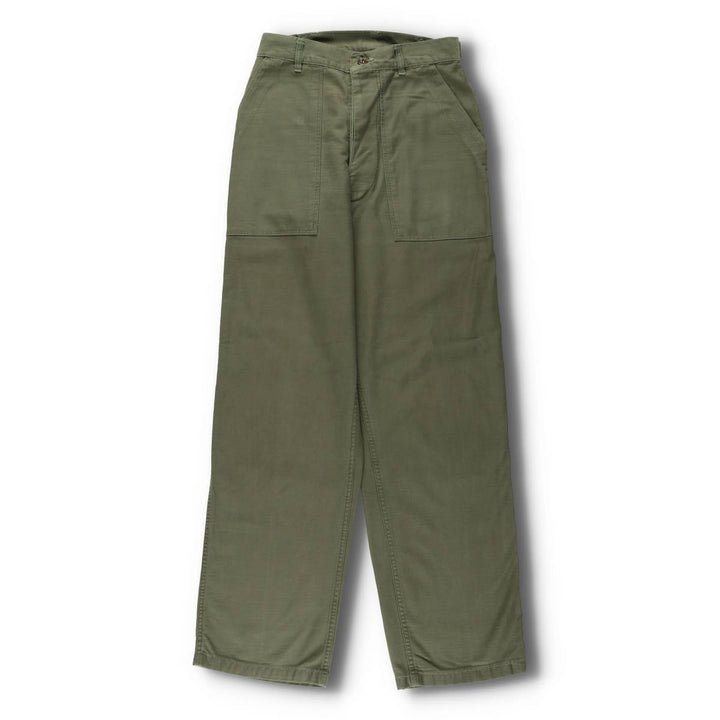 1970'S US Military Baker Pants, Men's Size W29 (approx.), Vintage unclear Khaki type Vintage Second Hand