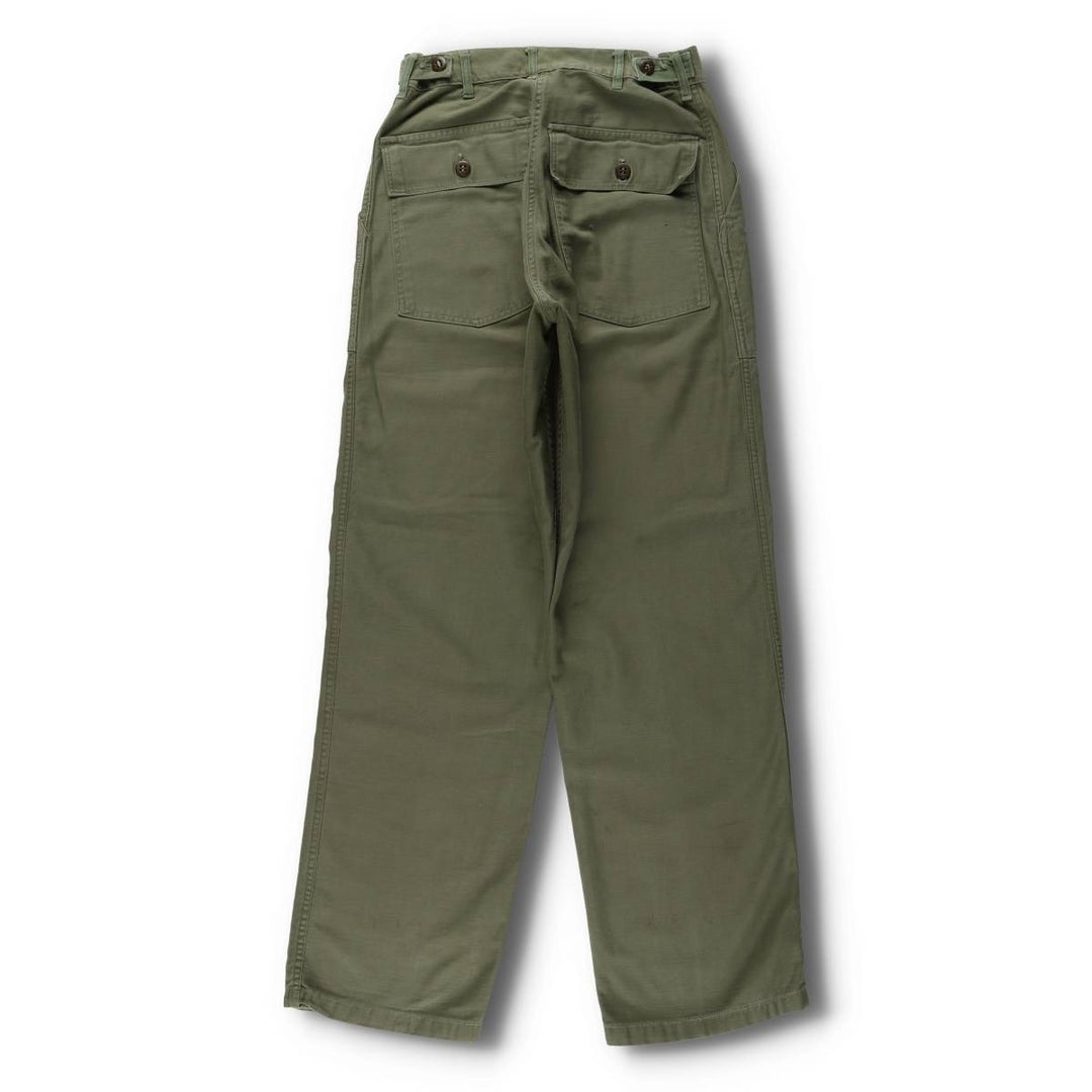 1970'S US Military Baker Pants, Men's Size W29 (approx.), Vintage unclear Khaki type Vintage Second Hand