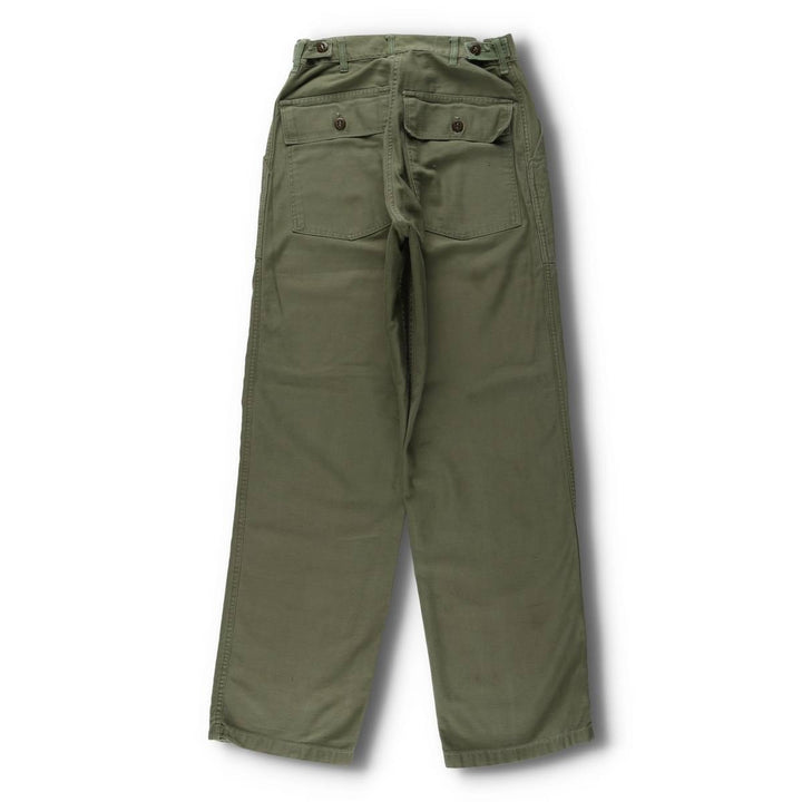 1970'S US Military Baker Pants, Men's Size W29 (approx.), Vintage unclear Khaki type Vintage Second Hand