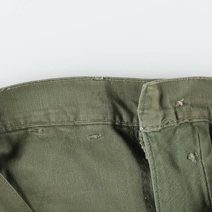1970'S US Military Baker Pants, Men's Size W29 (approx.), Vintage unclear Khaki type Vintage Second Hand