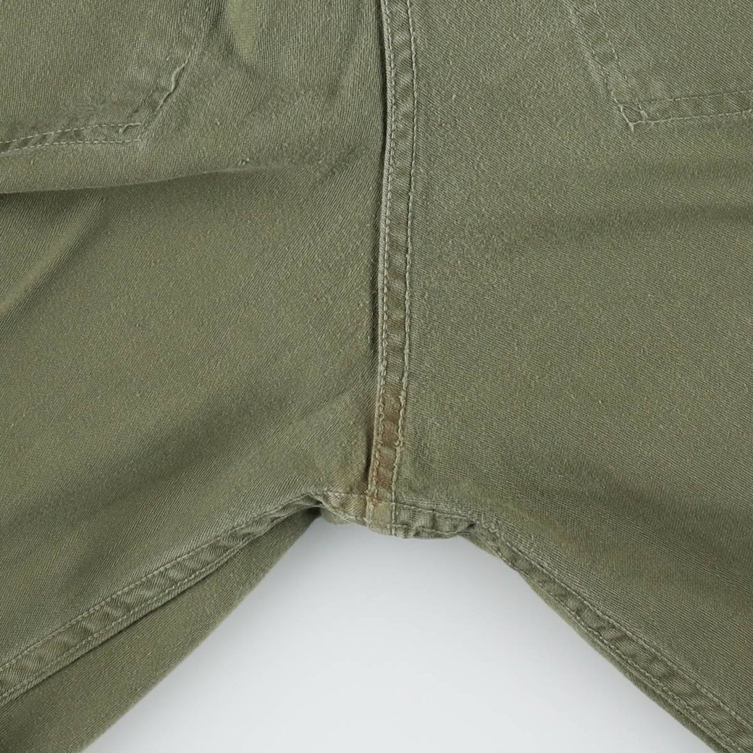 1970'S US Military Baker Pants, Men's Size W29 (approx.), Vintage unclear Khaki type Vintage Second Hand