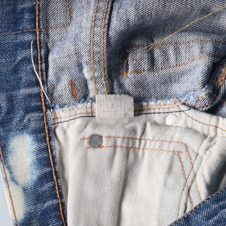 1970'S Levi's 517-0217 Bootcut Denim Pants, Made in USA, Men's Size W29 (approx.), Vintage unclear blue type Vintage Second Hand