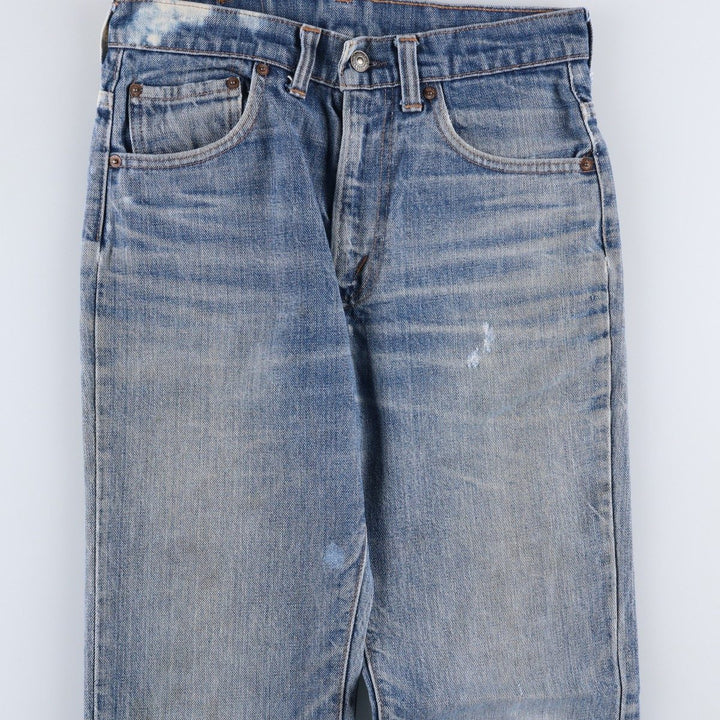 1970'S Levi's 517-0217 Bootcut Denim Pants, Made in USA, Men's Size W29 (approx.), Vintage unclear blue type Vintage Second Hand