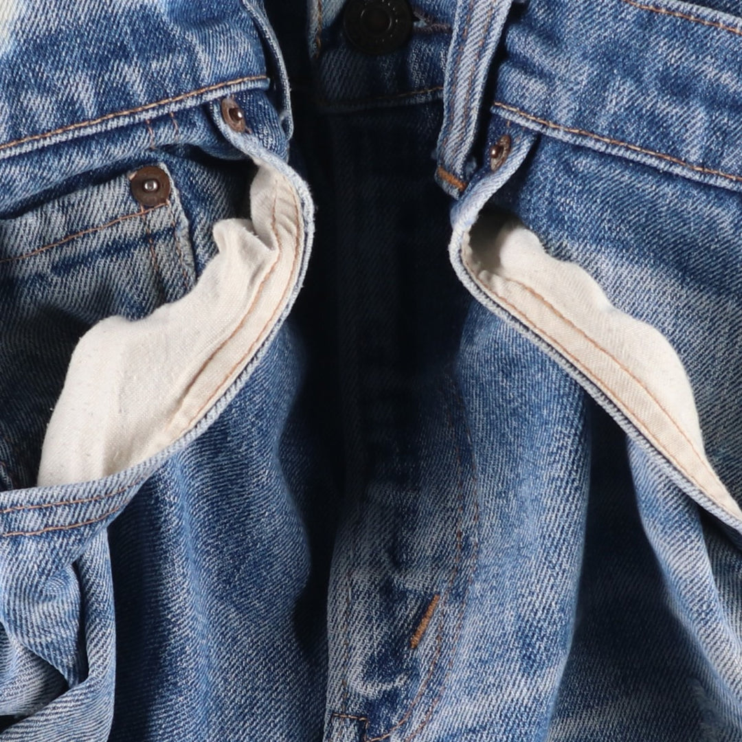 1970'S Levi's 517-0217 Bootcut Denim Pants, Made in USA, Men's Size W29 (approx.), Vintage unclear blue type Vintage Second Hand