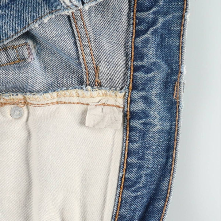 1970'S Levi's 505 66 Pre-facelift Tapered Denim Pants, Men's W31 (approx.), Vintage unclear blue type Vintage Second Hand