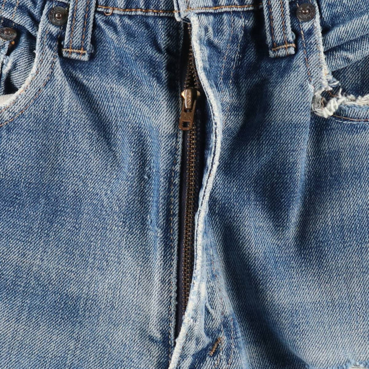 1970'S Levi's 505 66 Pre-facelift Tapered Denim Pants, Men's W31 (approx.), Vintage unclear blue type Vintage Second Hand