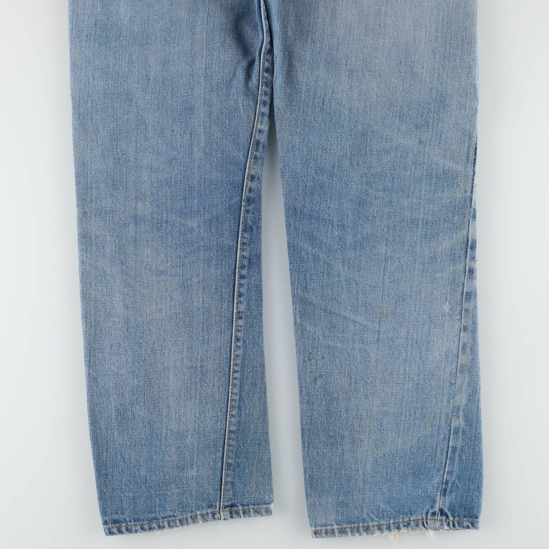 1970'S Levi's 505 66 Pre-facelift Tapered Denim Pants, Men's W31 (approx.), Vintage unclear blue type Vintage Second Hand