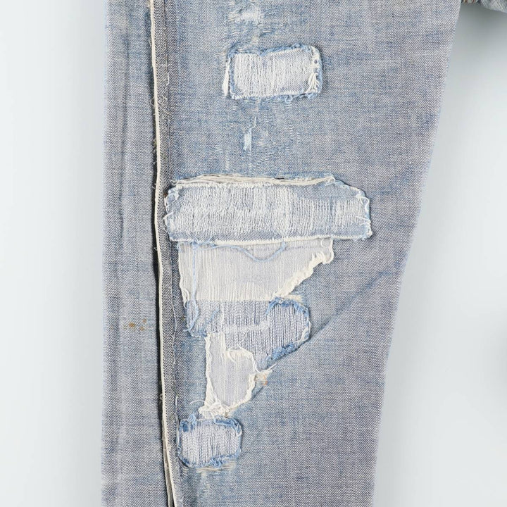 1970'S Levi's 505 66 Pre-facelift Tapered Denim Pants, Men's W31 (approx.), Vintage unclear blue type Vintage Second Hand