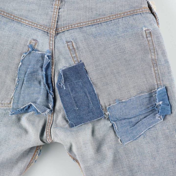 1970'S Levi's 505 66 Pre-facelift Tapered Denim Pants, Men's W31 (approx.), Vintage unclear blue type Vintage Second Hand